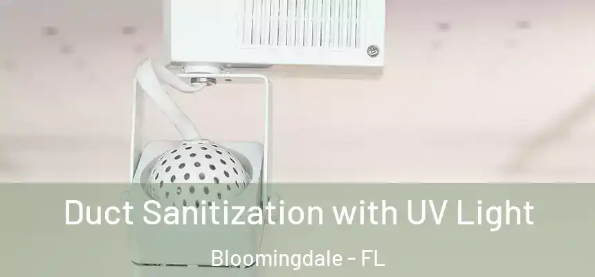 Duct Sanitization with UV Light Bloomingdale - FL