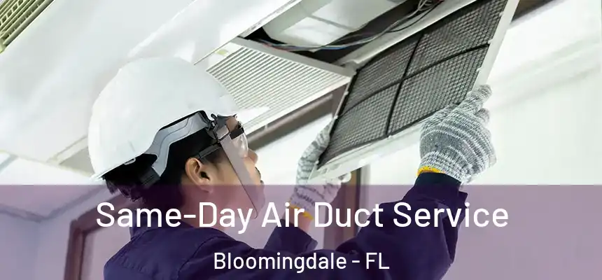 Same-Day Air Duct Service Bloomingdale - FL